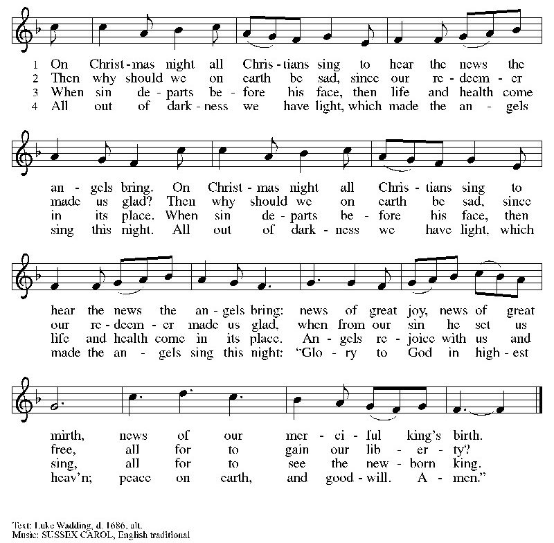 A sheet of music Description automatically generated with medium confidence