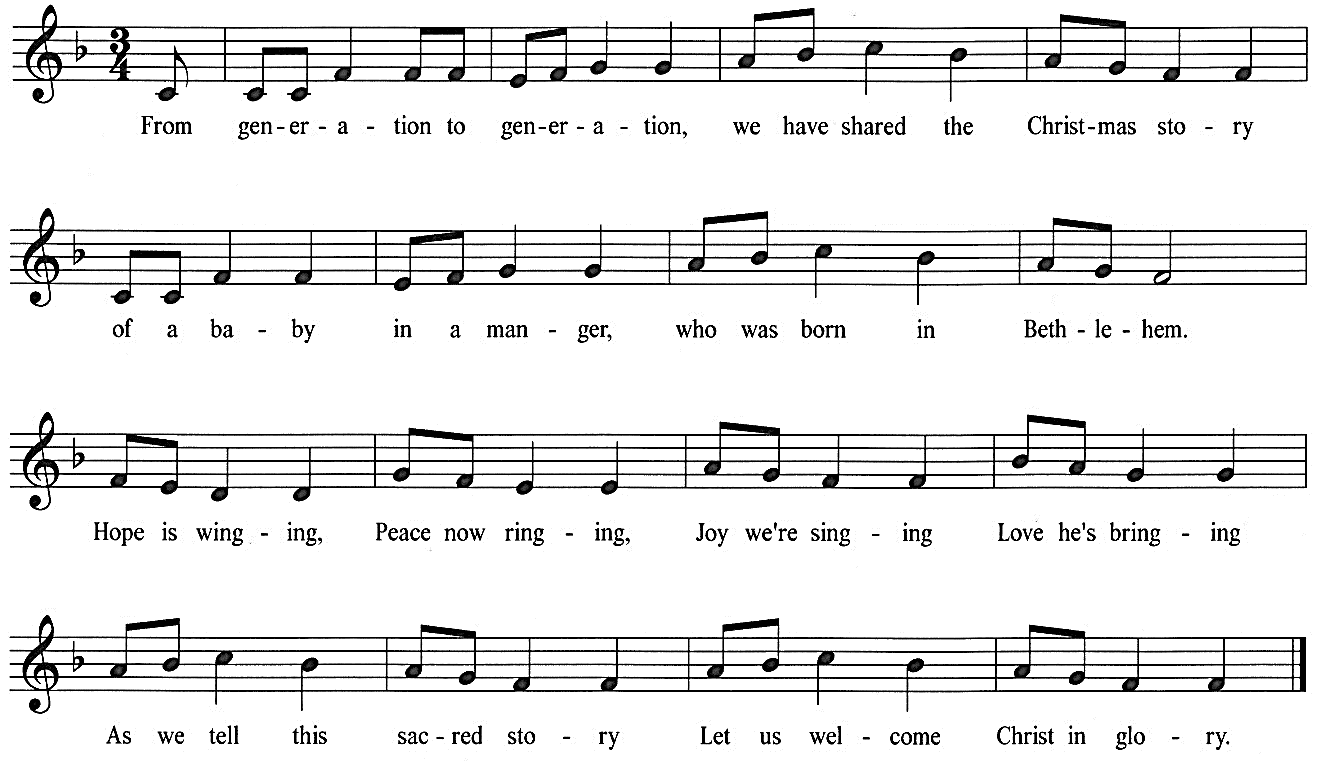 A sheet of music Description automatically generated with medium confidence