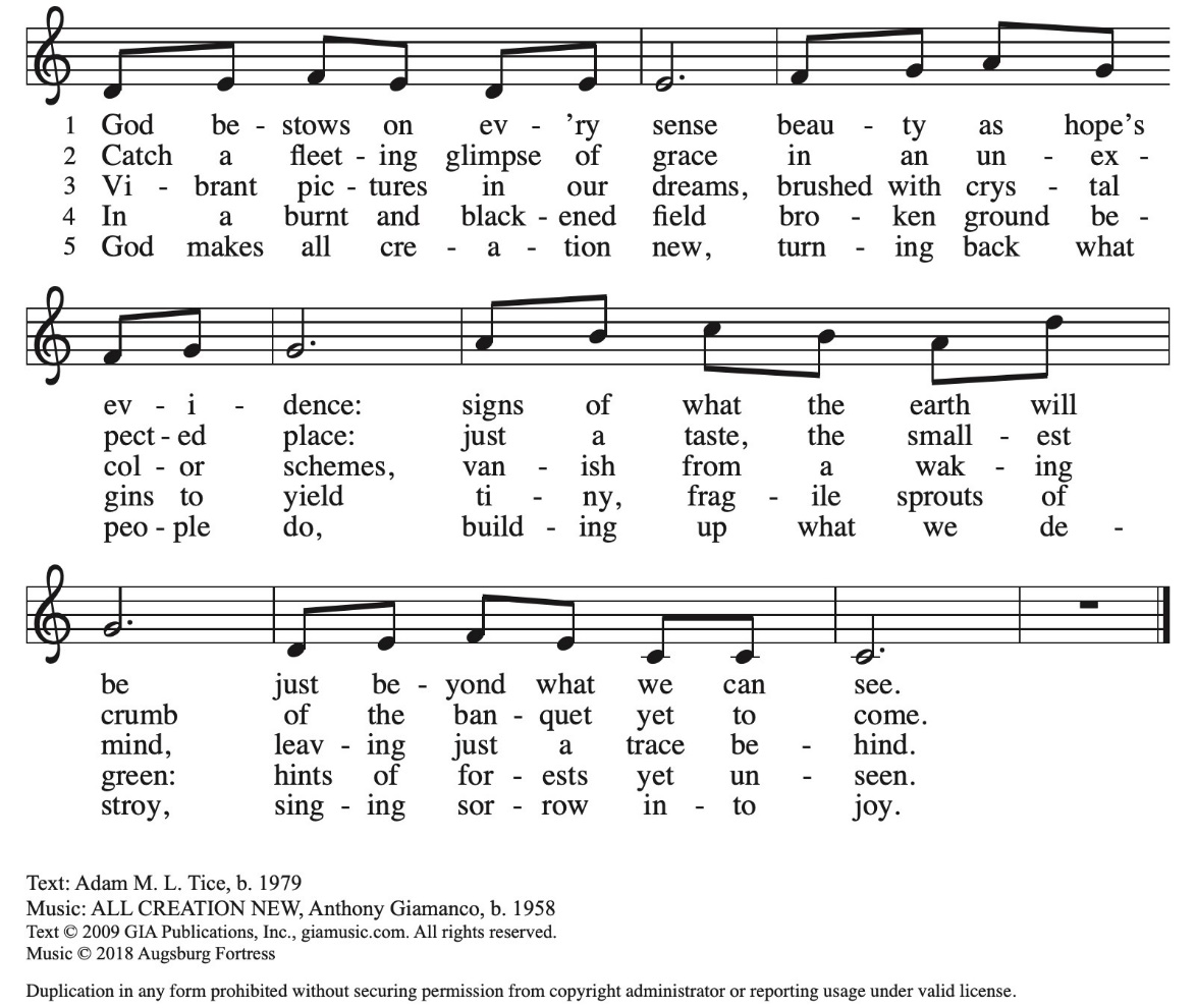 A sheet of music with text Description automatically generated