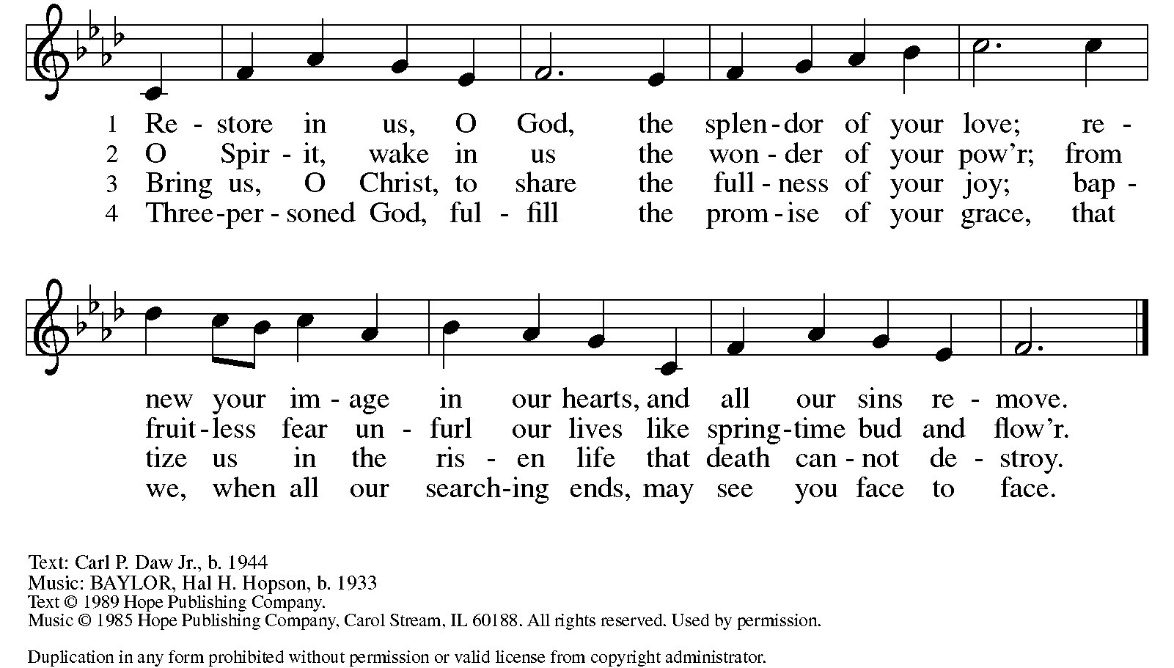 A sheet music with black and white text Description automatically generated