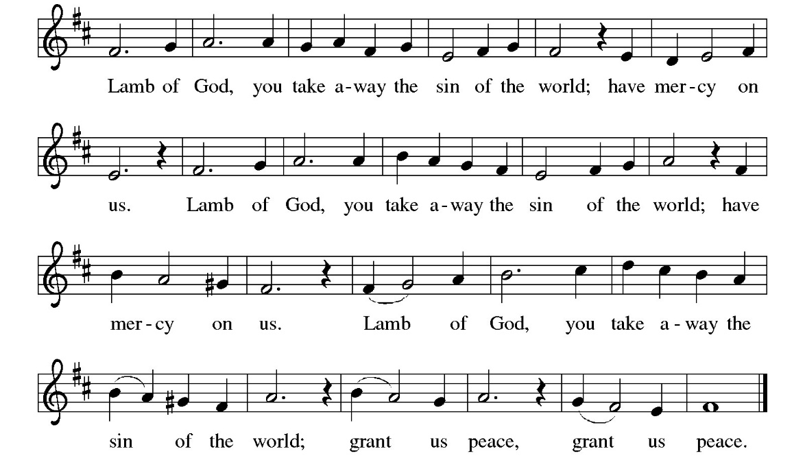 A sheet music with text and notes Description automatically generated